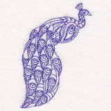 Paisley Animals - Peacock