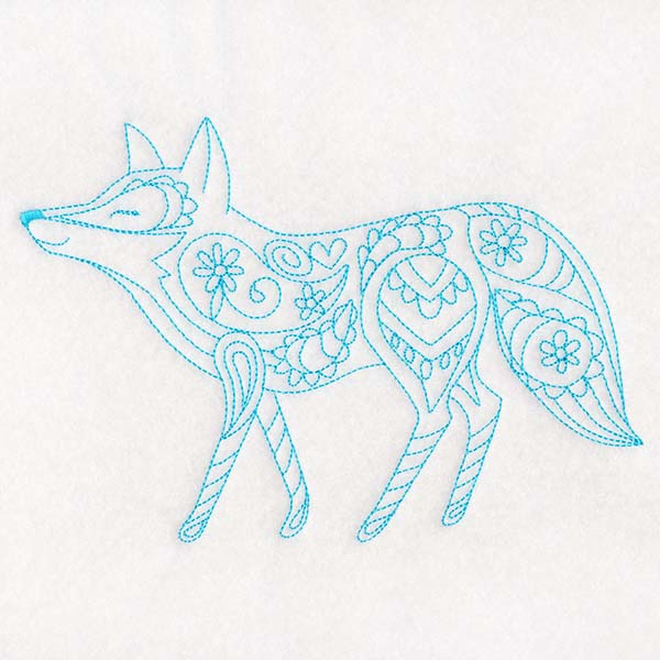 Paisley Animals - Fox