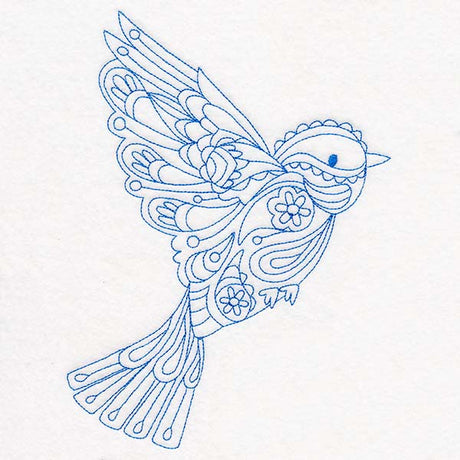 Paisley Animals - Bluebird