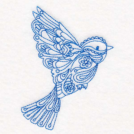 Paisley Animals - Bluebird