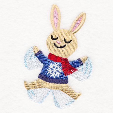Snow Angel Bunny