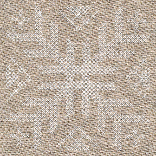 Nordic Cross-stitch Snowflake 2