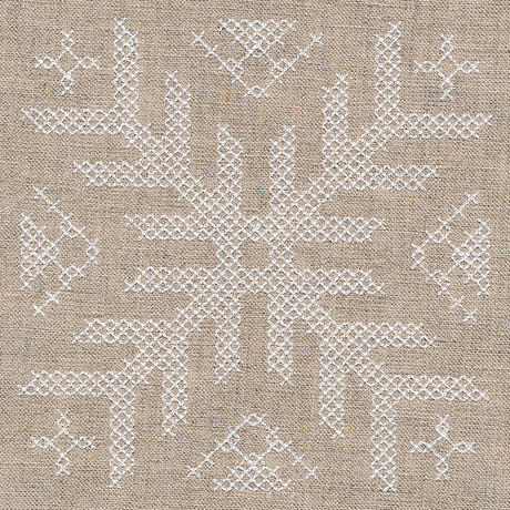 Nordic Cross-stitch Snowflake 2