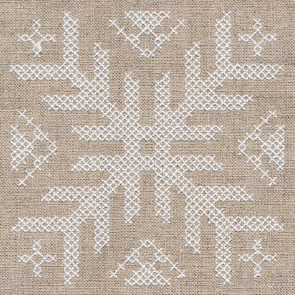 Nordic Cross-stitch Snowflake 2