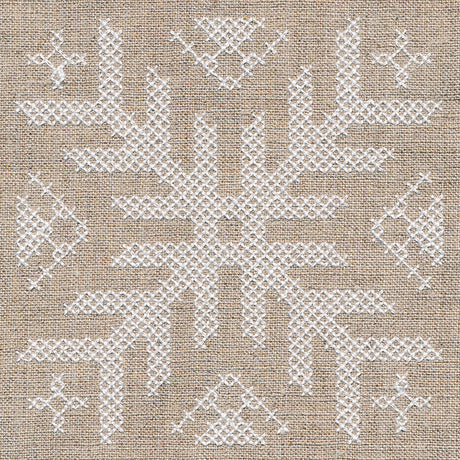 Nordic Cross-stitch Snowflake 2