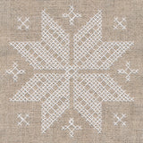 Nordic Cross-stitch Snowflake 3