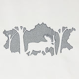 Woodland Moose Scene (Embossed)