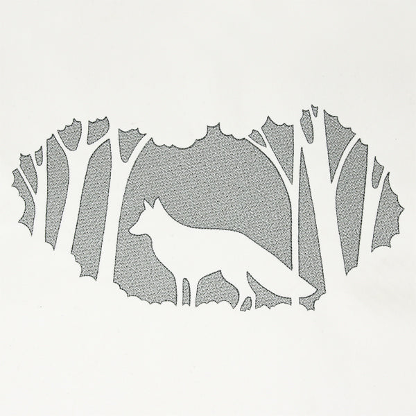 Woodland Fox Scene (Embossed)