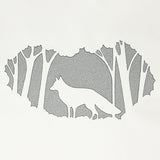 Woodland Fox Scene (Embossed)