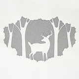 Woodland Deer Scene (Embossed)