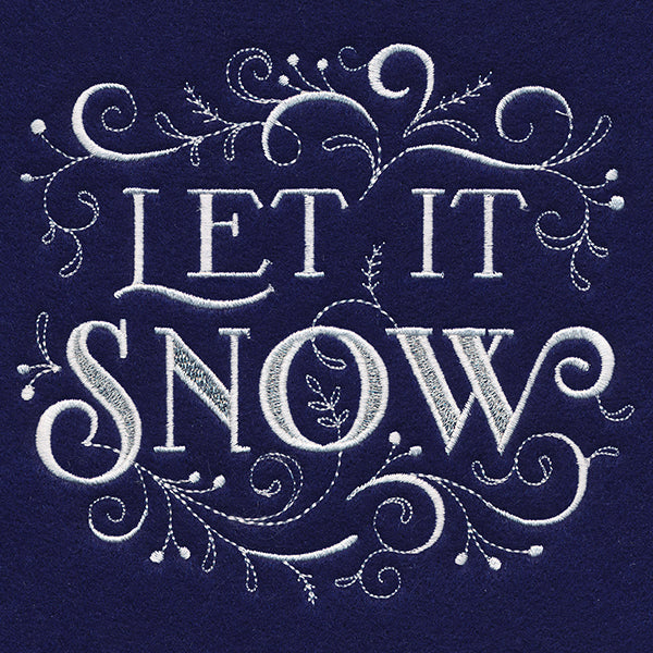 Winter Filigree - Let It Snow