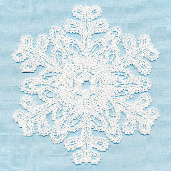 Cherished Snowflake Doily (Battenburg Lace)