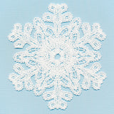 Cherished Snowflake Doily (Battenburg Lace)