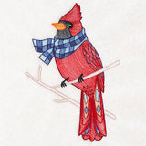 Bundled Up Birds - Cardinal