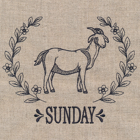 Farmhouse Goat on Sunday
