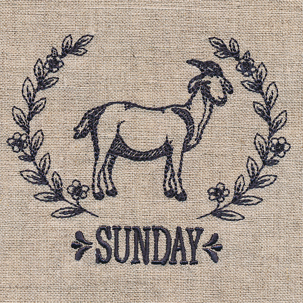Farmhouse Goat on Sunday