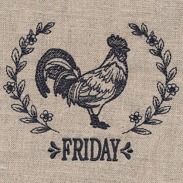 Farmhouse Rooster on Friday