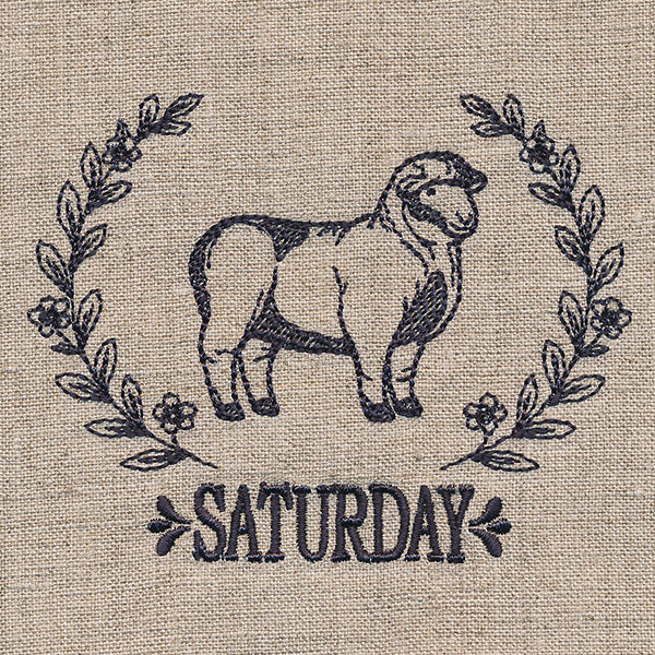 Farmhouse Sheep on Saturday