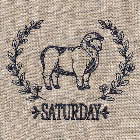 Farmhouse Sheep on Saturday