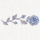 Country Chic Rose Border