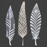 Modern Feathers Trio