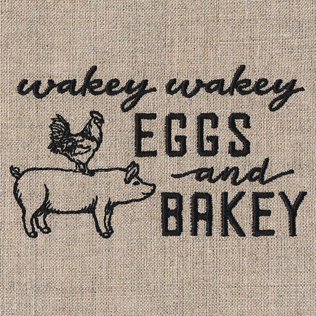 Wakey Wakey Eggs and Bakey