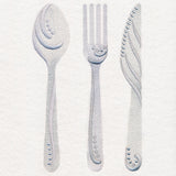Modern Cutlery Trio