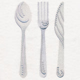 Modern Cutlery Trio