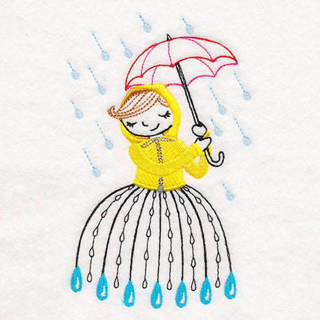 April Friend with Spring Showers