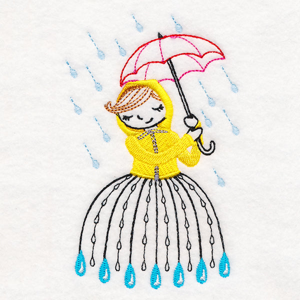 April Friend with Spring Showers