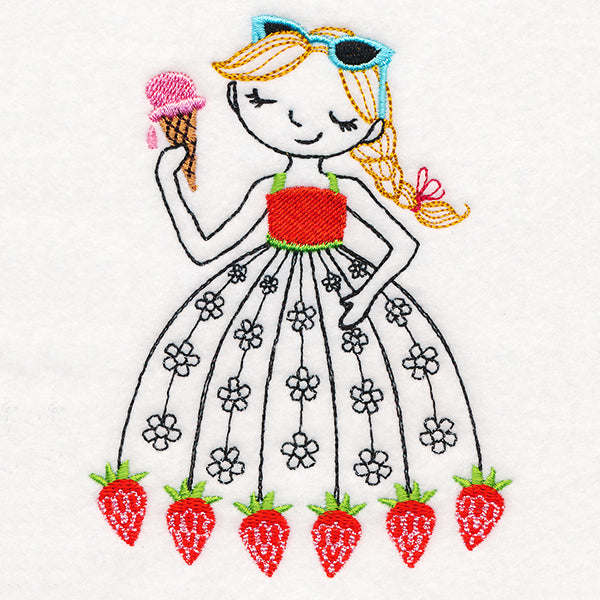 June Friend with Summer Sweets