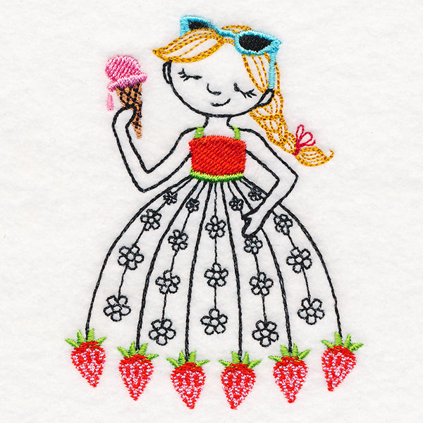 June Friend with Summer Sweets