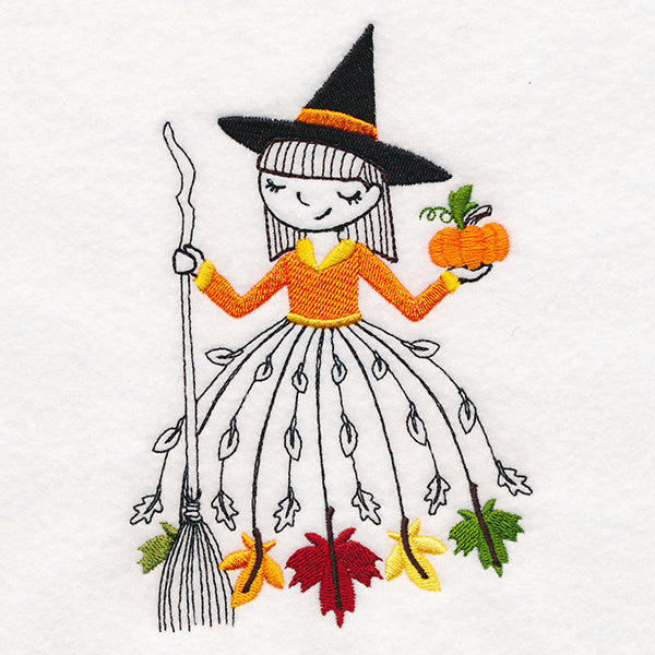 October Friend with Halloween Charms