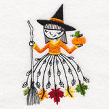 October Friend with Halloween Charms