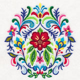 Fanciful Rosemaling Crest