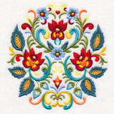 Ornate Rosemaling Crest