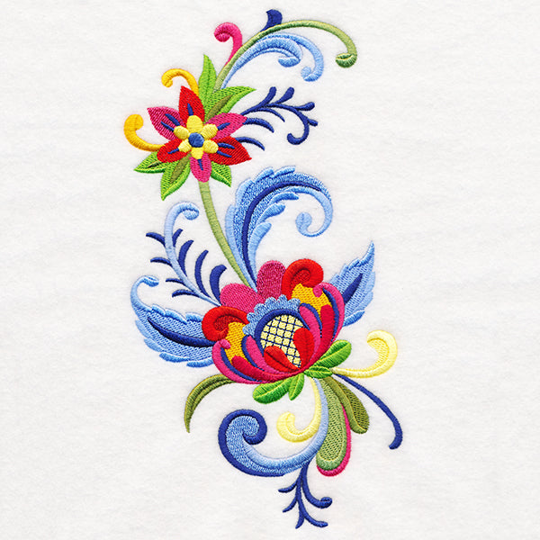 Elegant Rosemaling Spray