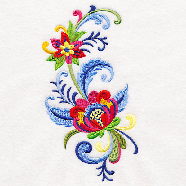 Elegant Rosemaling Spray
