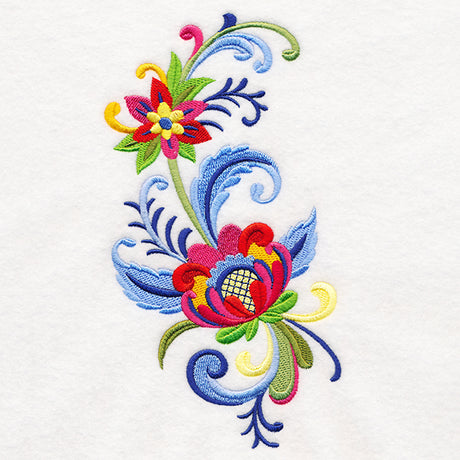 Elegant Rosemaling Spray