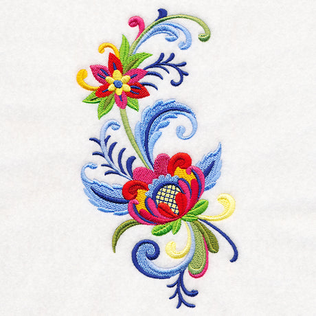 Elegant Rosemaling Spray