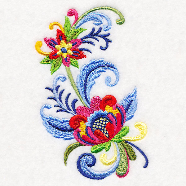 Elegant Rosemaling Spray
