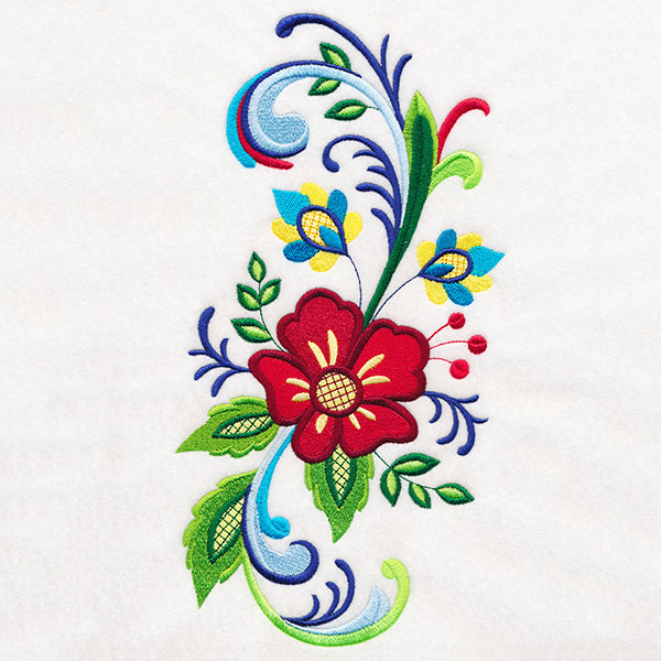 Fanciful Rosemaling Spray