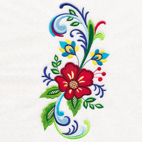 Fanciful Rosemaling Spray