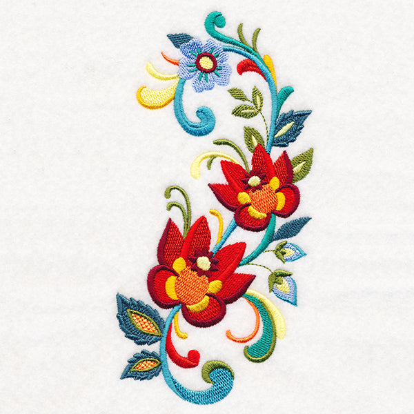 Ornate Rosemaling Spray