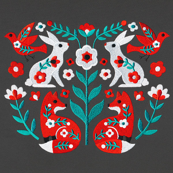 Nordic Folk Creatures Crest