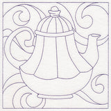 Cozy Kitchen Quilting - Teapot (Double Run)