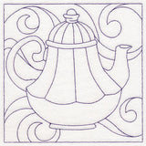 Cozy Kitchen Quilting - Teapot (Double Run)