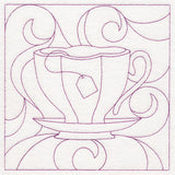 Cozy Kitchen Quilting - Teacup (Double Run)