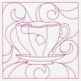 Cozy Kitchen Quilting - Teacup (Double Run)