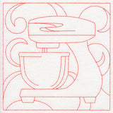 Cozy Kitchen Quilting - Stand Mixer (Double Run)